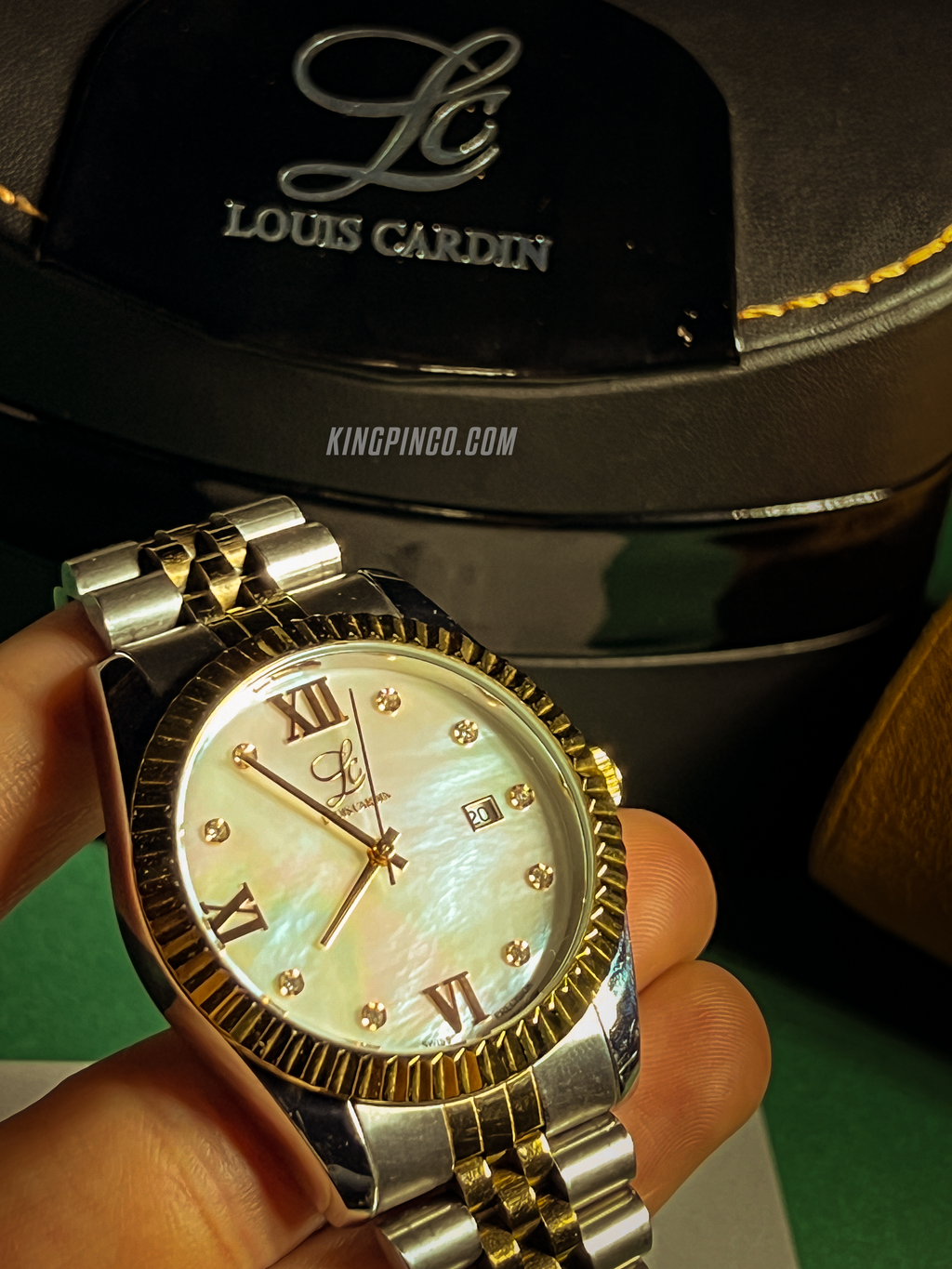 Original Louis Cardin 1800G – (One-Piece) Luxury Watch with Box